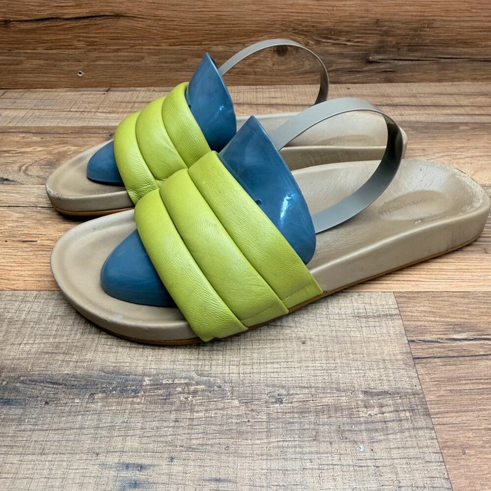 Beatrice Valenzuela Californin size 8 Leather slides Sandals